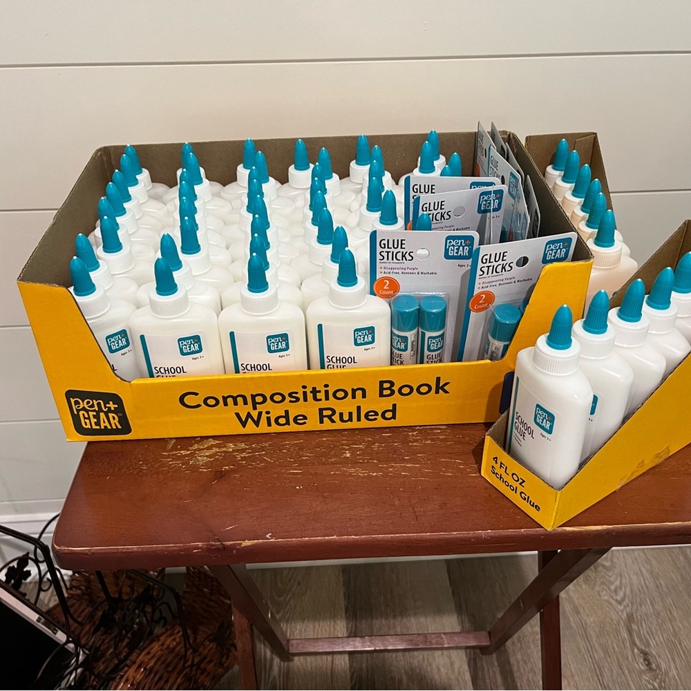 Pen+Gear School Glue and Glue Sticks Set